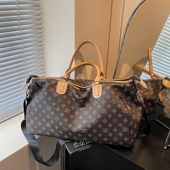 高级感短途出差旅行包2026新款 可挂行李箱收纳袋大容量外出便携包