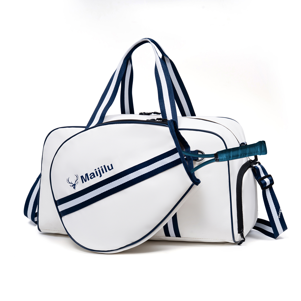 羽毛球网球旅行包女多功能大容量手提包运动骑行健身背包男行李袋