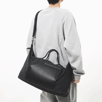 帆布包多用单肩包男运动斜挎包百搭大容量旅行包手提女收纳行李袋