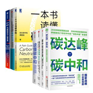 【全套7册】气候经济和人类未来+零碳社会+碳中和经济学+碳达峰碳中和+一本书读懂碳中和+我们选择的未来+读懂碳中和