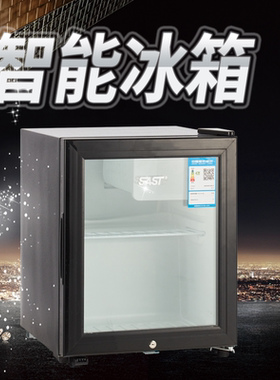 先科单门冷藏家用办公室酒店冰箱 留样 冰吧 酒柜 茶叶柜