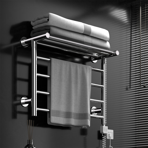 艾芬达亮银色电热毛巾架自有工厂