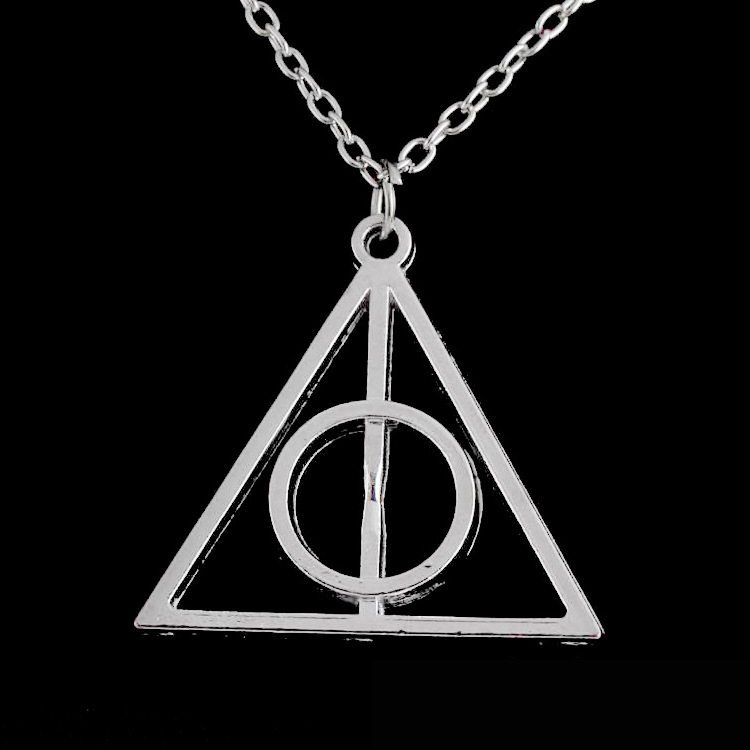 洛夫古德中间复活石 死亡圣器吊坠项链