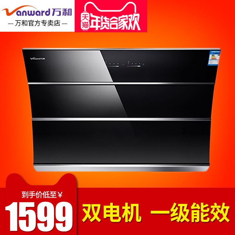 Vanward/ÍòºÍ CXW-268-J630AË«µç»ú´óÎüÁ¦±Ú¹Òʽ²àÎüʽ³éÓÍÑÌ»ú