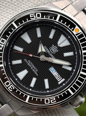 BGW9蓝色夜光蓝宝石玻璃 NH36自动 200m防水男士潜水表带陶瓷表圈