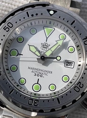 专业潜水系列300米防水机械表男士腕表SBBN049夜光罐头复古大水鬼