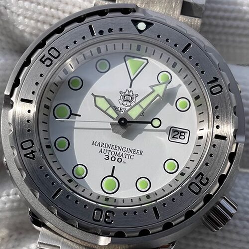 STEELDIVE/钢潜机械表罐头大水鬼