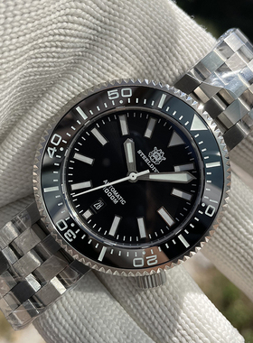 STEELDIVE定制1000m工程师超级海洋深潜男防水冰球机械潜水手表