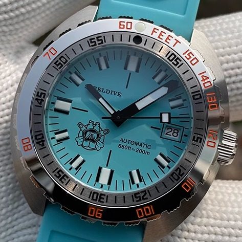 夜光机械潜水手表STEELDIVE/钢潜
