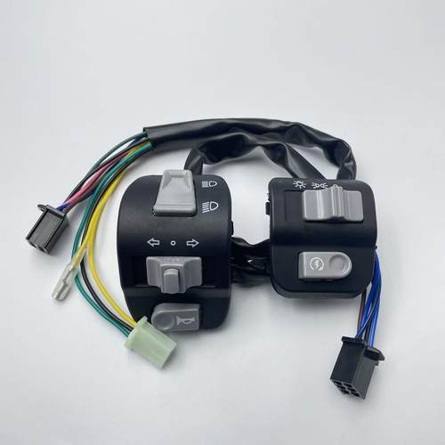 适用株洲雅马哈ZY125T-3-4-5丽鹰悦迅鹰手把开关启动打火喇叭开关