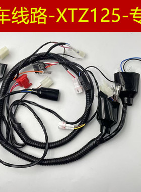 适用 建设雅马哈 JYM125-9 小兔子 XTZ125 全车线路整车电缆 大线