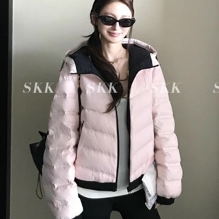 ler羽绒 Mon 出行苾备无胆无缝排骨羽绒服 Store Skk