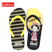 创意外穿人字拖鞋 夏季 休闲防滑班尼路海贼王凉拖日常青春情侣个性