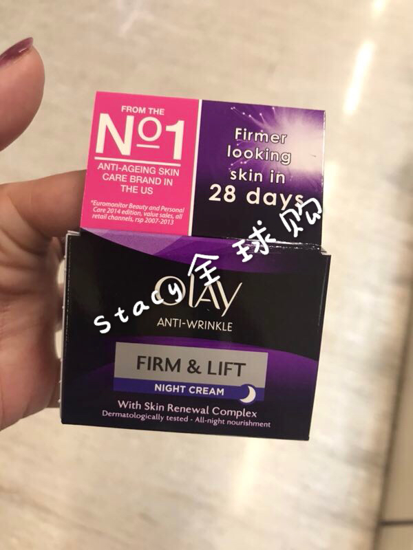 英國正品Olay/玉蘭油活膚滋潤保濕夜間修護晚霜 現貨