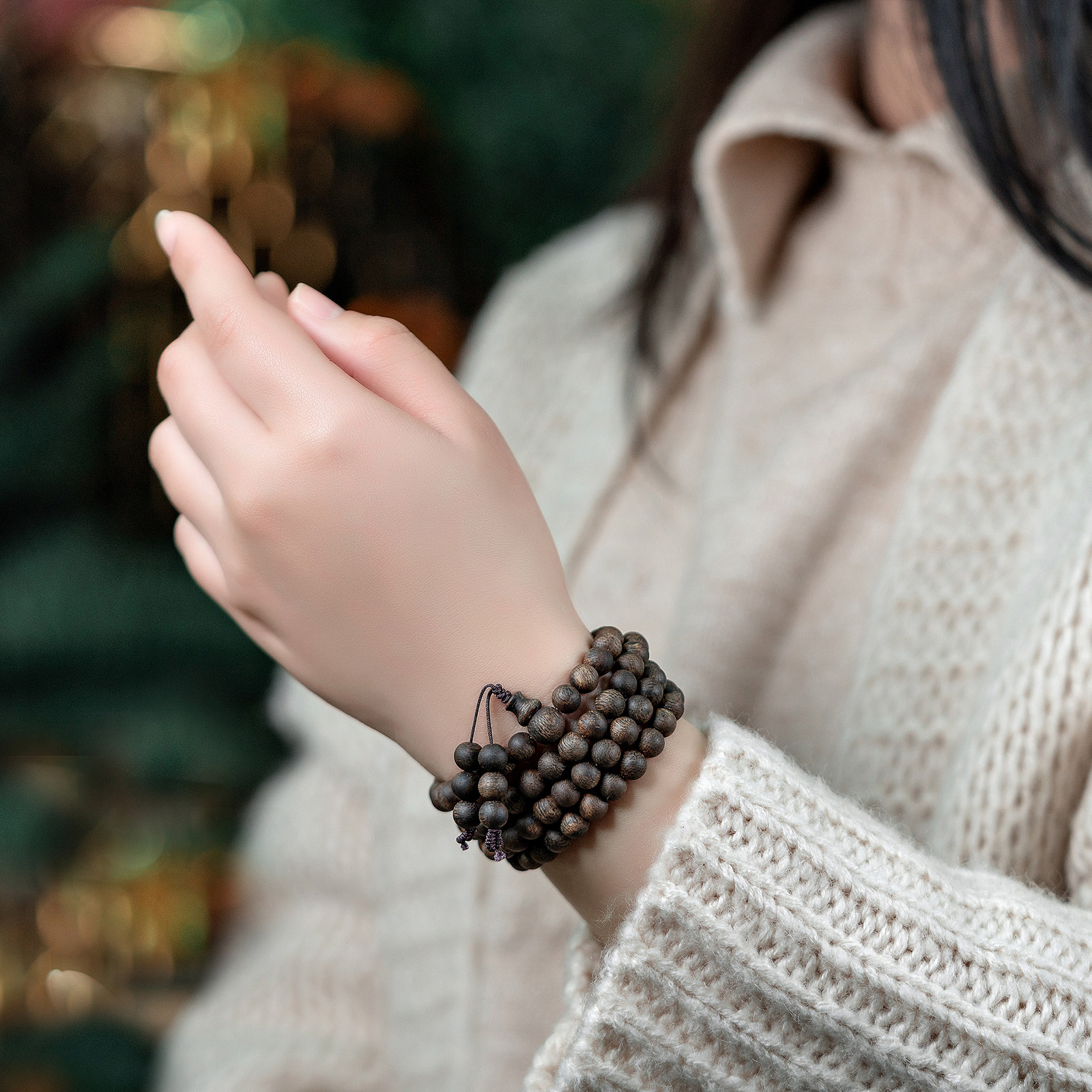 沉水级越南芽庄紫奇楠沉香手串保真多圈棋楠108颗佛珠男女款手链,饰品/流行首饰/时尚饰品新,沉香,淘宝优惠券,粉丝福利购,淘宝优惠卷