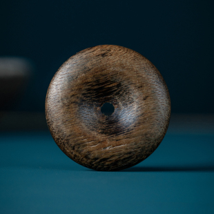 天然柬埔寨菩萨棋沉香平安扣沉水级老料奇楠挂件女男款 文玩小挂饰