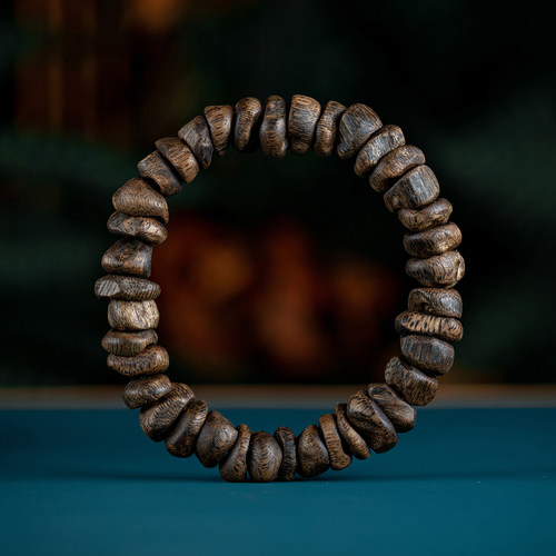 天然柬埔寨菩萨棋沉香手串随形