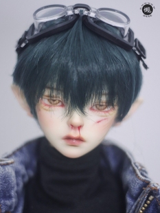 懒娃bjd假发6 4 3分大叔sd人偶男娃女娃日常百搭短头发少年毛奶金