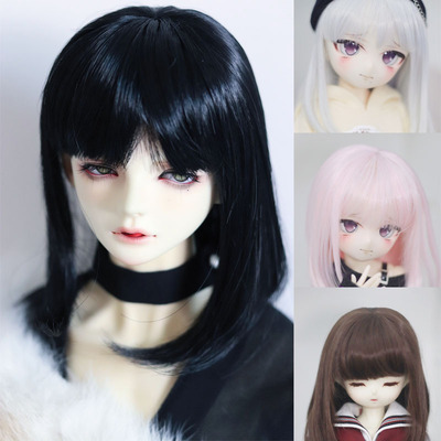 bjd人偶假发34分巨婴妹头小布