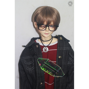 BJD娃衣人偶SD 10 13 34分叔龙魂男娃长袖日常休闲牛仔外套 多色