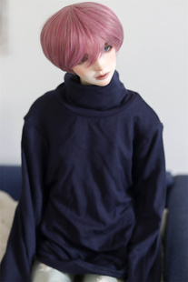 懒娃BJD娃衣3分4分叔SD人偶男娃女娃日常休闲百搭长袖堆堆领衣