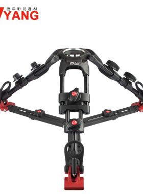 捷洋65D矮脚架地锅微电影单反摄像机低角度桌面65mm75mm100mm 适用佳能索尼单反相机摄影摄像机 碗口三脚架