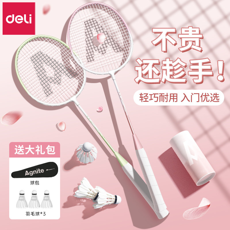 【初学者】羽毛球拍套装通用图片