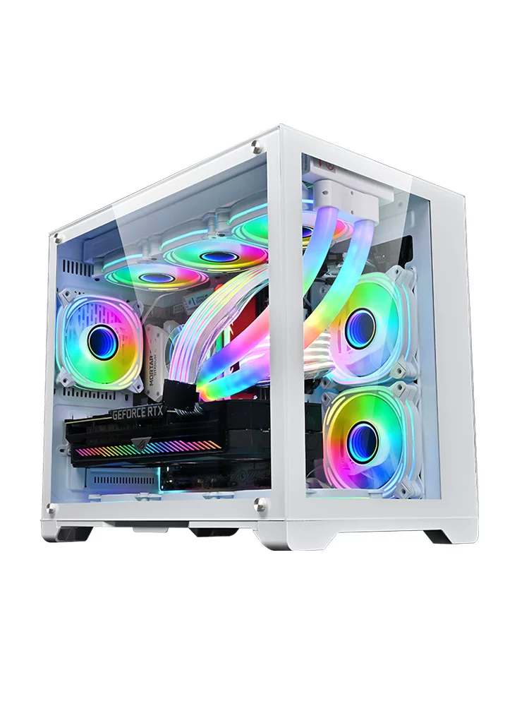 Play Jia Guyao Snow White Computer Motors MATX Sea -view Room 240/360 Water Cold Side 4070