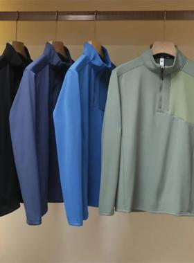 高密一体绒！防风保暖自发热！秋冬男士户外半拉链长袖打底抓绒衣