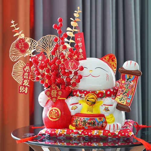 开业招财猫礼物乔迁新居送朋友