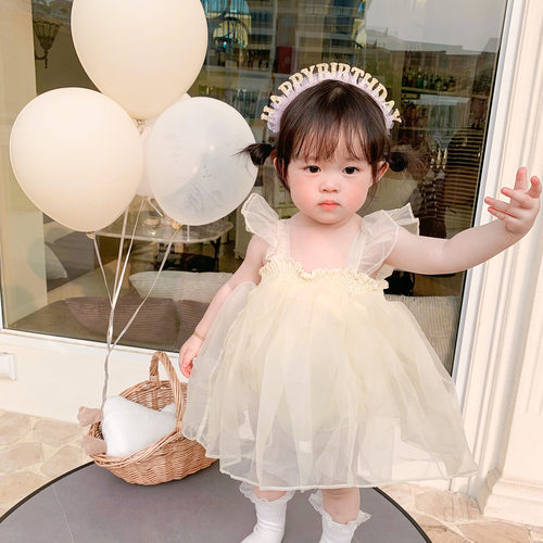 裙子婴儿周岁百天宴外出衣服