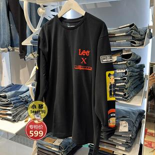 外套LMT007014203493 t恤男生秋打底衫 K11000 长袖 Lee商场休闲美式