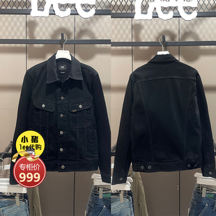 898L00 潮牌牛仔夹克黑色LMT0065653YS00F Lee工装 简约秋外套男装