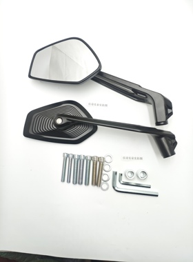 适用春风800MT 450MT凯越525X 无极DSX525 改装大视野广角 后视镜