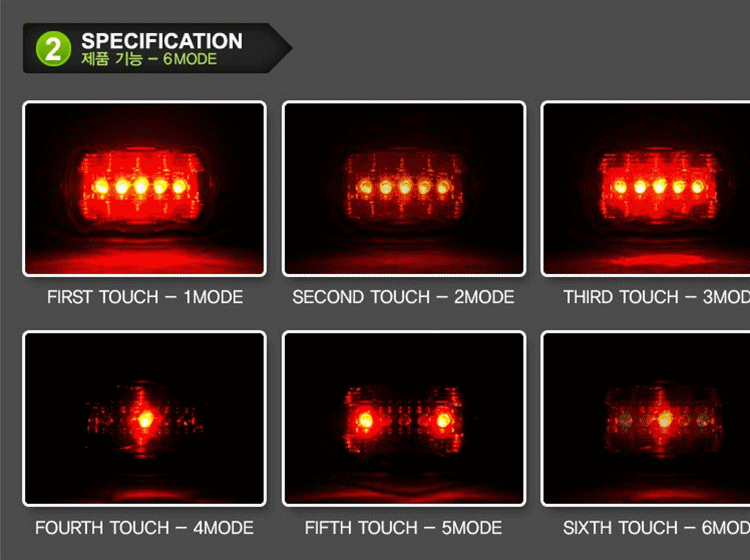 Lumière vélo - Taillights - Ref 2400640 Image 4