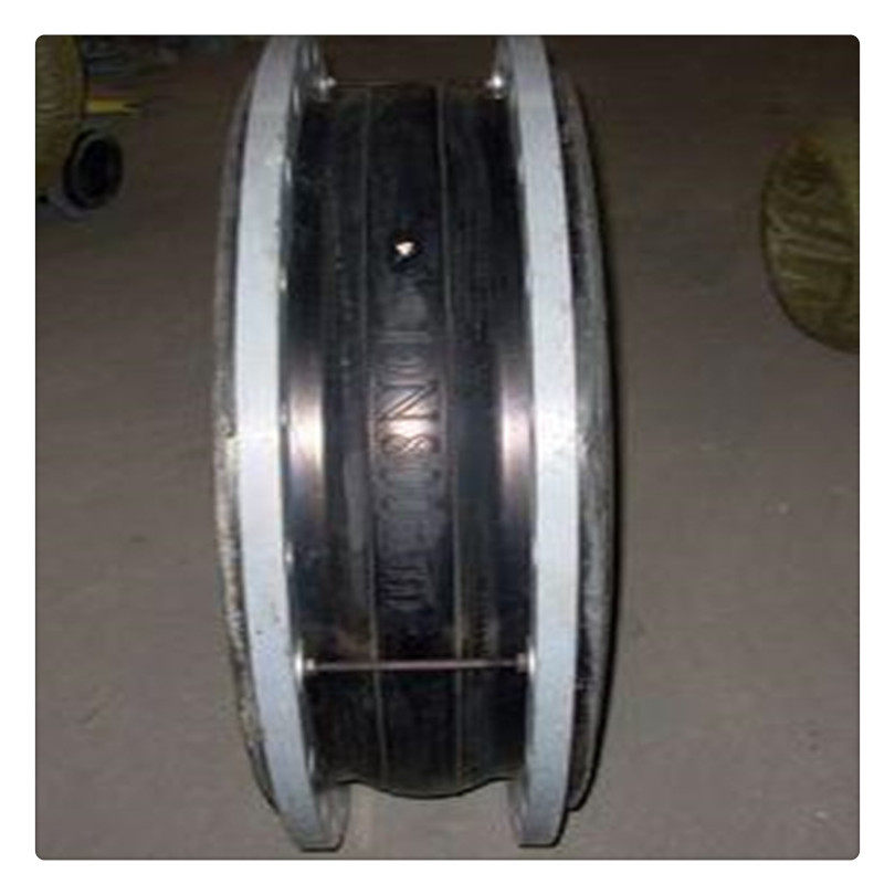 大口径耐高温耐酸碱橡胶软接接头 耐磨橡胶软连接大翻边沟槽法兰