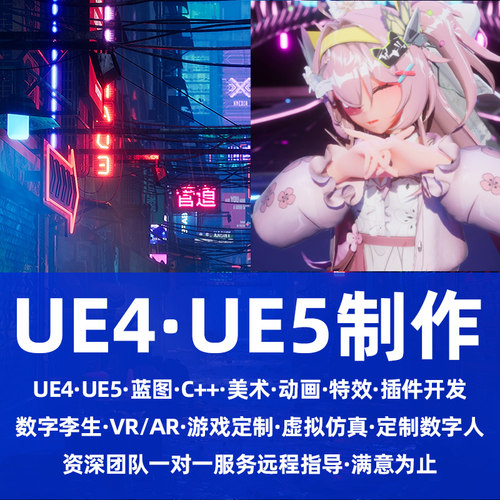 UE5/UE4/Unity游戏开发渲染定制