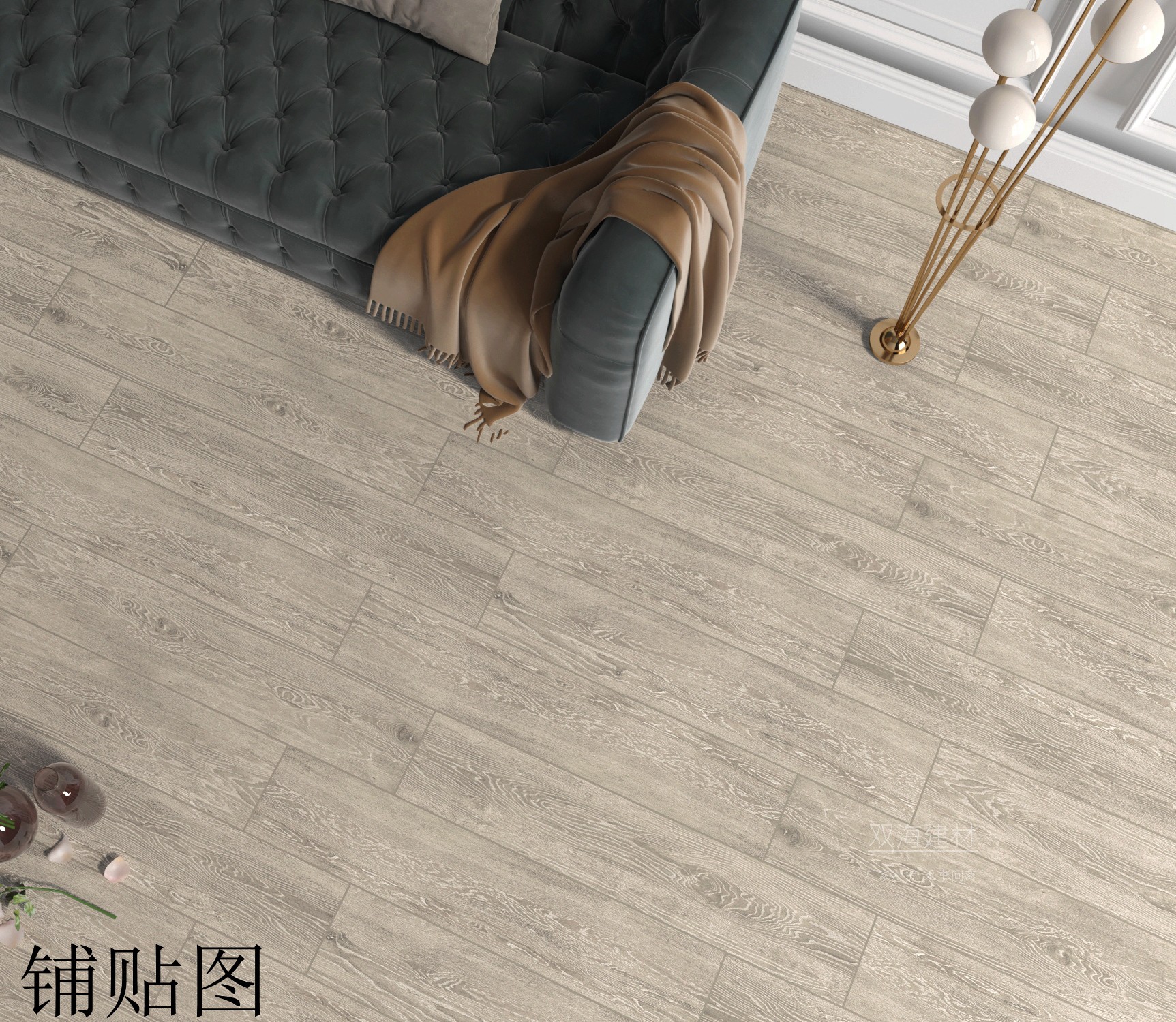 木纹砖仿实木瓷砖200x1000工业风阳台地砖直边仿古砖奶茶店铺磁砖