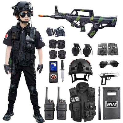 儿童警察玩具套装小特种兵警装备