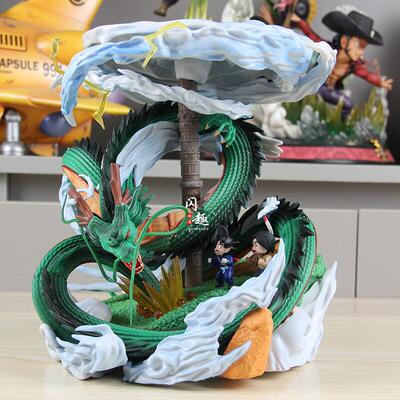 七龙珠云顶神龙与小悟空手办
