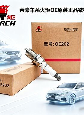 火炬原厂OE202铱铂金火花塞吉利博越PRO博越X博瑞嘉际豪越K8RTIP