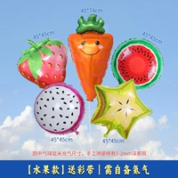 Комбинация фруктовых плавающих воздушных шаров