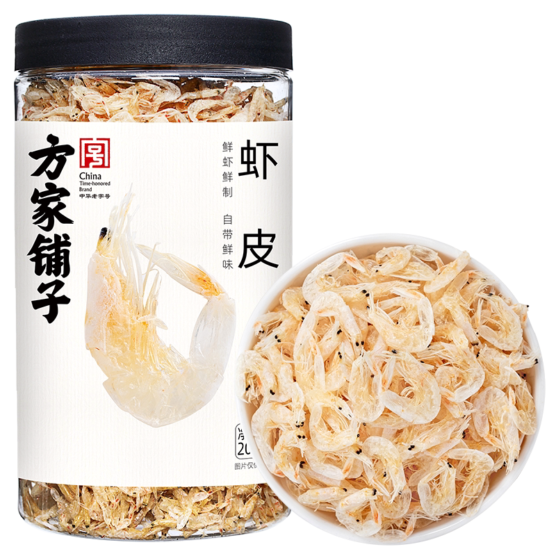 方家铺子虾皮200g/瓶装图片