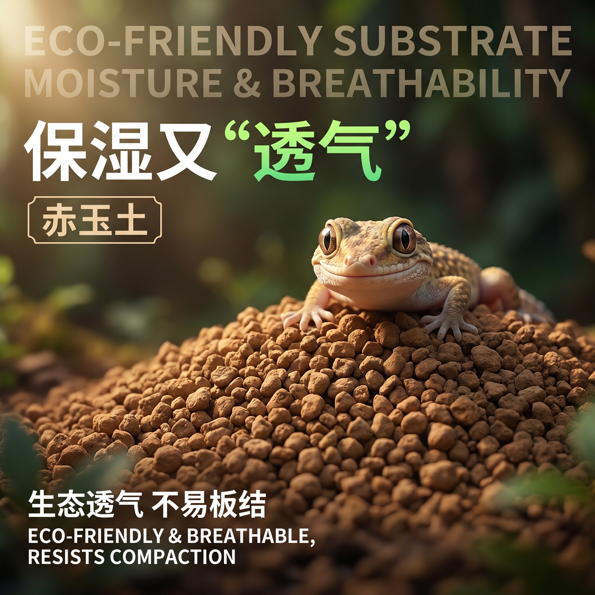 角蛙垫材爬宠赤玉土爬虫保湿底材