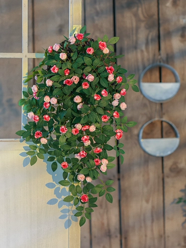 Симуляция розовая винограда бионическая стена поверхность крышка стены настенные стены декоративное зеленое растение.