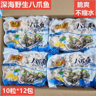 海洋王宫小章鱼12包八爪鱼八抓鱼冷冻海鲜火锅食材爆头 迷你章鱼