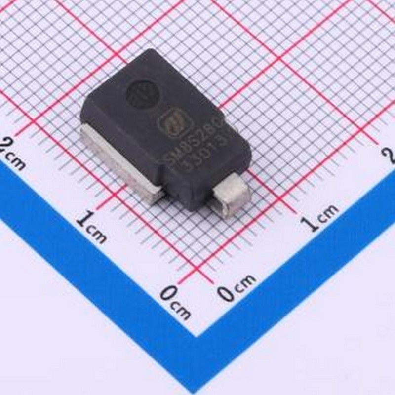 SM8S28CA 静电和浪涌保护(TVS/ESD) TVS 28V截止 145A峰值脉冲 DO