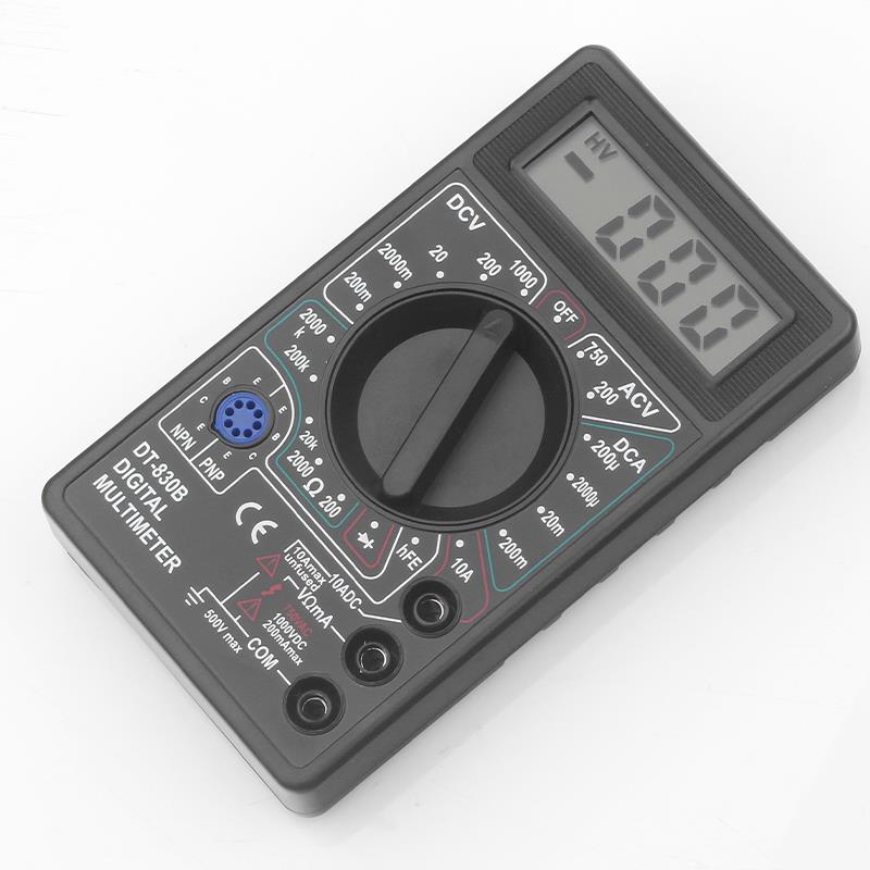 新款DT830B/DT832数字万用表高精度电工电子万能表维修套装测包邮