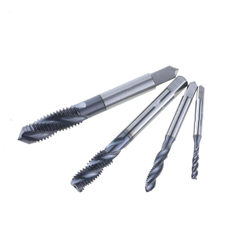 新款钨钢硬质合金挤压丝锥M0.8M1M2M3M4M5M6M8M10M12M14M16挤包邮