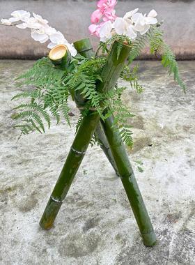 婚庆竹子三脚架三角灯笼架